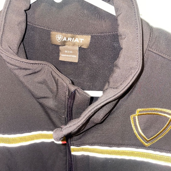 Ariat Zip up vest Men’s Size Medium Brown - Picture 2 of 8